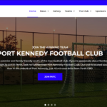 Sporting Club Web design